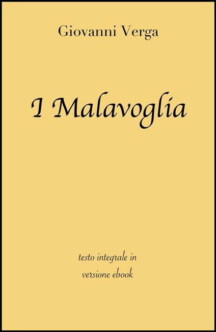 I Malavoglia - Giovanni Verga - ebook