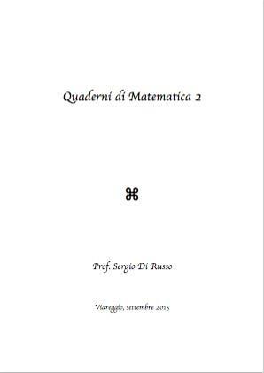 Quaderni di matematica. Vol. 2 - Sergio Di Russo - ebook