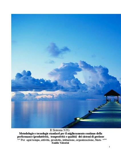 Il sistema NTG - Emidio Valentini - ebook