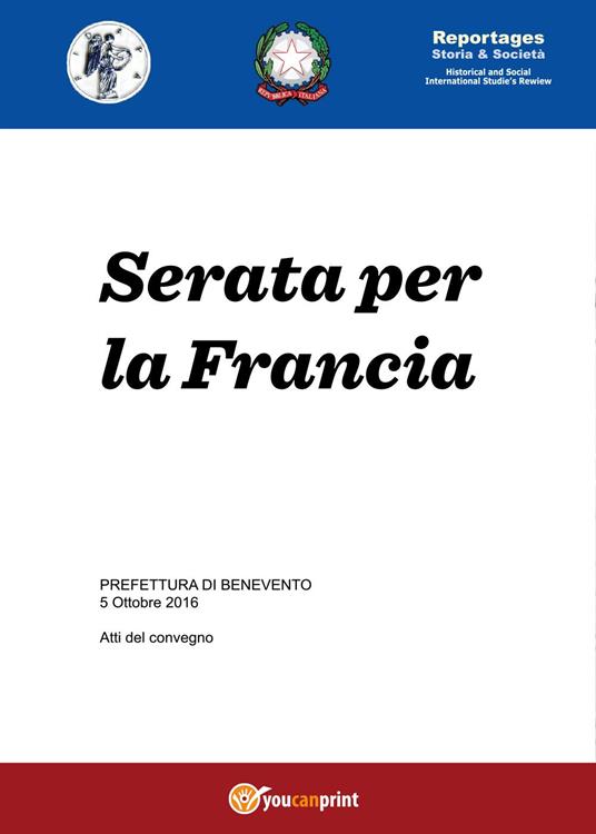 Serata per la Francia - Lucia Gangale,Claudine Sassi Mazzini,Maria Antonia Corona - copertina