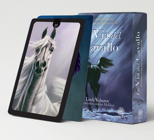 La via del cavallo. Archetipi equini per la riscoperta di sé. Con 42 Carte - Linda Kohanov - copertina