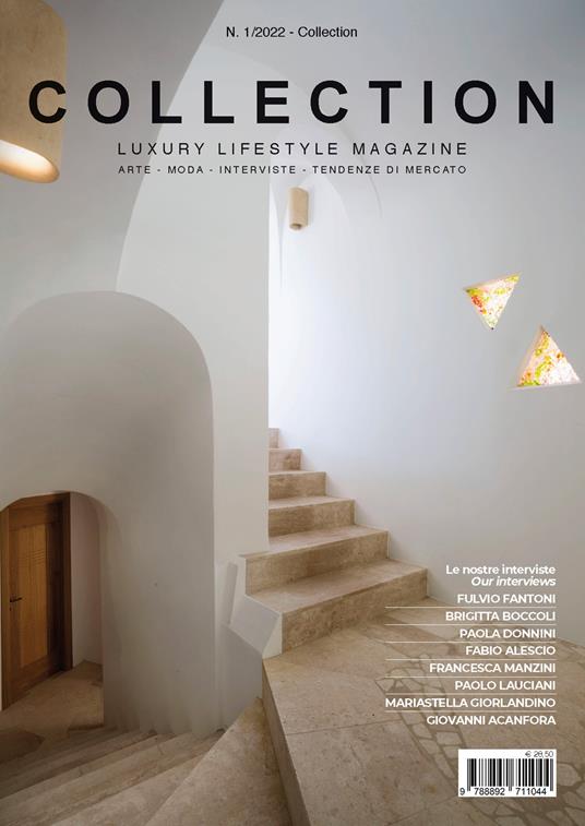 Collection. Luxury lifestyle magazine. Arte, moda, interviste, tendenze di mercato. Ediz. italiana e inglese (2022). Vol. 1 - copertina