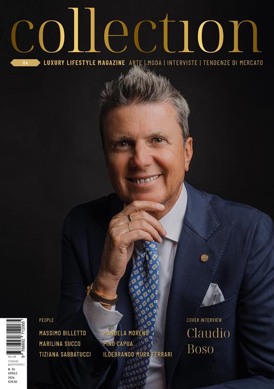 Collection. Luxury lifestyle magazine. Arte, moda, interviste, tendenze di mercato. Ediz. italiana e inglese (2024). Vol. 4 - copertina