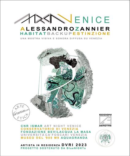 Alessandro Zannier. Habitat Backup Estinzione - copertina