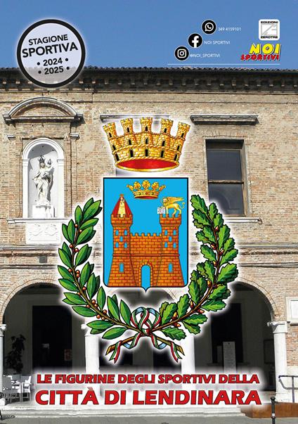 Città di Lendinara 2024-2025. Album con collezione completa di figurine non imbustate - copertina