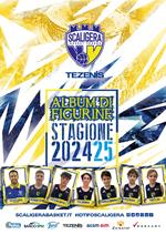 Album di figurine Scaligera Basket Stagione 2024/2025. Album con collezione completa di figurine non imbustate. Nuova ediz.