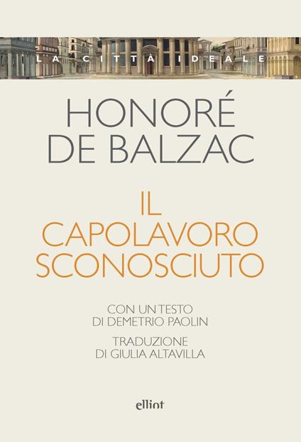 Il capolavoro sconosciuto - Honoré de Balzac - copertina