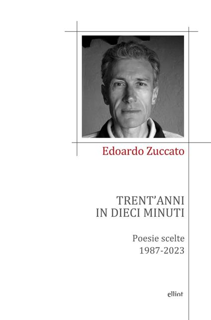 Trent'anni in dieci minuti. Poesie scelte 1987-2023 - Edoardo Zuccato - copertina