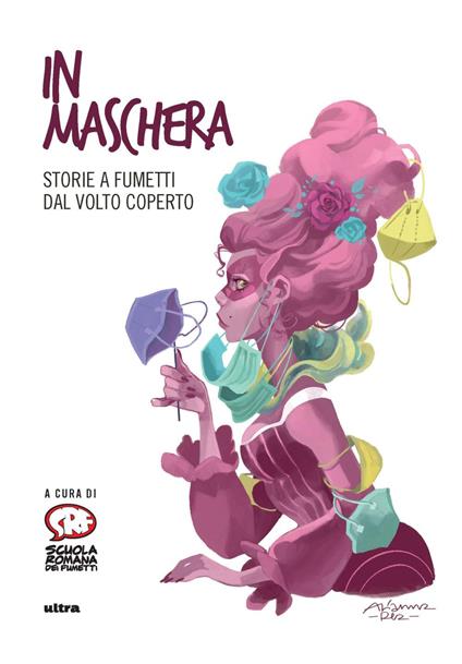 In maschera. Storie a fumetti dal volto coperto - copertina