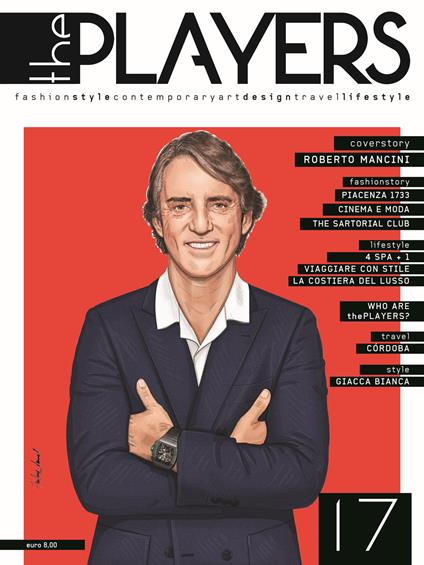 The players. Magazine. Fashion style, contemporary art, design, travel, lifestyle. Vol. 17 - copertina