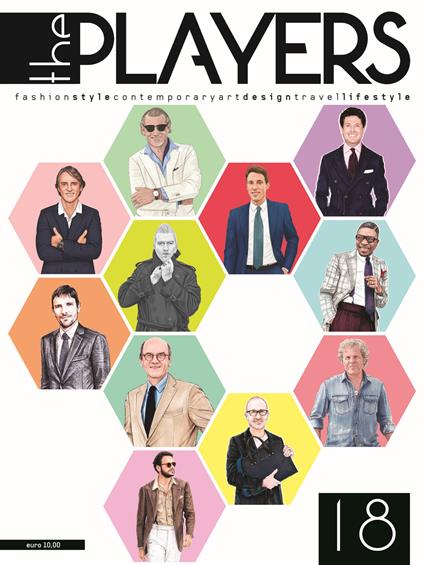 The players. Magazine. Fashion style, contemporary art, design, travel, lifestyle. Vol. 18 - copertina