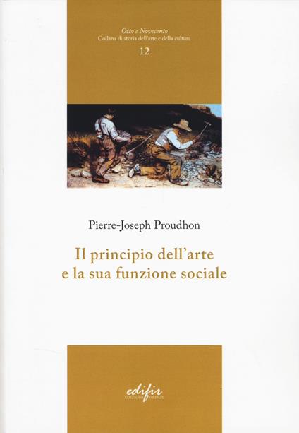 Il principio dell'arte e la sua funzione sociale - Pierre-Joseph Proudhon - copertina