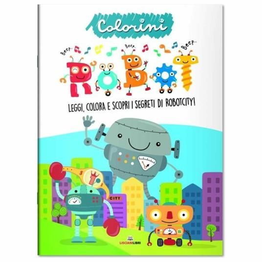 Robot. Ediz. a colori - copertina
