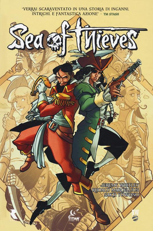 Sea of thieves - Jeremy Whitley - copertina