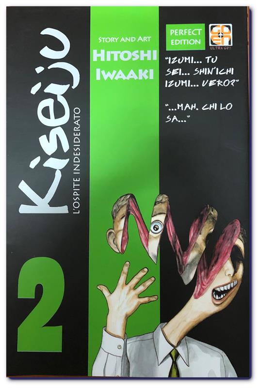 L' ospite indesiderato. Kiseiju. Vol. 2 - Hitoshi Iwaaki - copertina