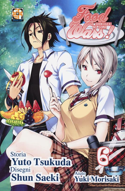 Food wars!. Vol. 6 - Yuto Tsukuda,Shun Saeki,Yuki Morisaki - copertina