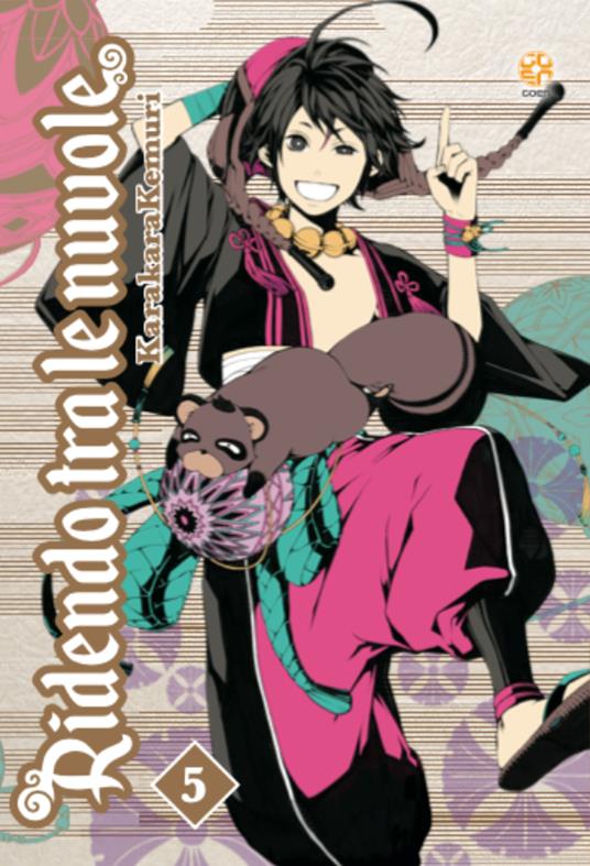 Ridendo tra le nuvole. Vol. 5 - Karakara Kemuri - copertina