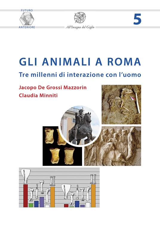 Gli animali a Roma. Tre millenni di interazione con l’uomo. Nuova ediz. - Jacopo De Grossi Mazzorin,Claudia Minniti - copertina