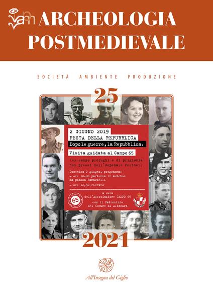 Archeologia postmedievale. Società, ambiente, produzione (2021). Vol. 25 - copertina