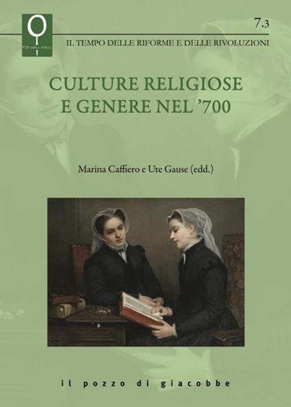 Culture religiose e genere nel '700 - copertina