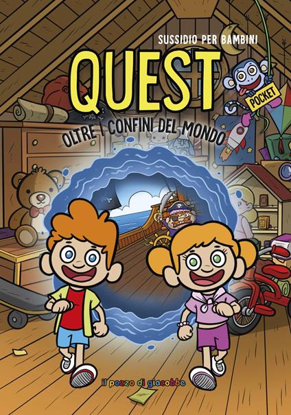 Quest. Oltre i confini del mondo. Sussidio per bambini. Pocket - copertina