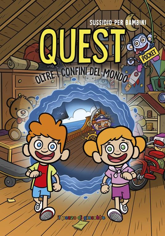 Quest. Oltre i confini del mondo. Sussidio per bambini. Pocket - copertina