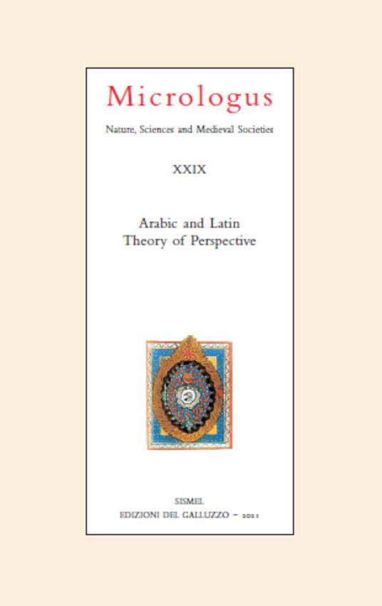 Micrologus. Nature, sciences and medieval societes (2021). Vol. 29: Arabic and latin. Theory of perspective - copertina