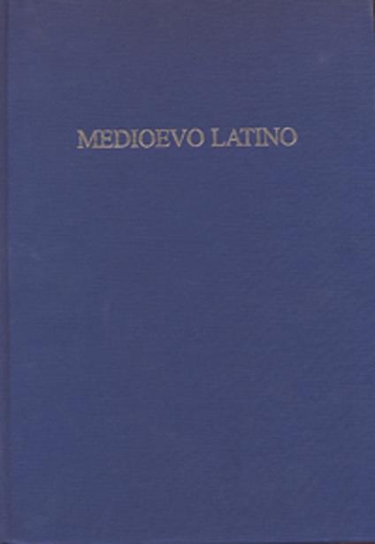Medioevo latino. Bollettino bibliografico della cultura europea dal secolo VI al XV. Vol. 42 - copertina
