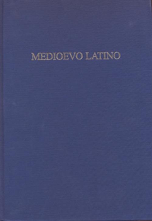 Medioevo latino. Bollettino bibliografico della cultura europea dal secolo VI al XV. Vol. 42 - copertina
