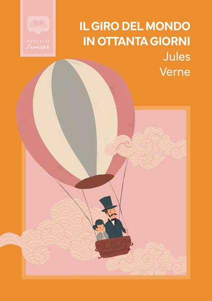 Il giro del mondo in ottanta giorni - Jules Verne - copertina