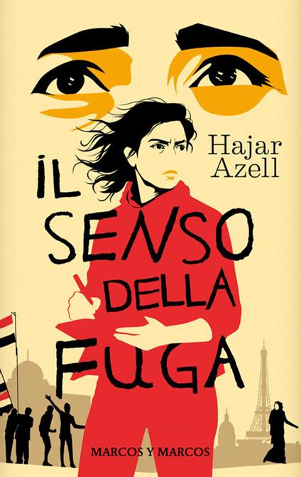 Il senso della fuga - Hajar Azell - copertina