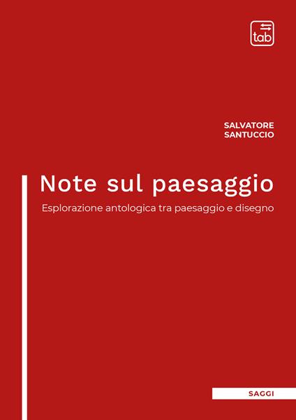 Note sul paesaggio. Esplorazione antologica tra paesaggio e disegno - Salvatore Santuccio - copertina