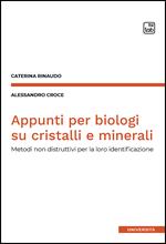 Appunti per biologi su cristalli e minerali. Metodi non distruttivi per la loro identificazione