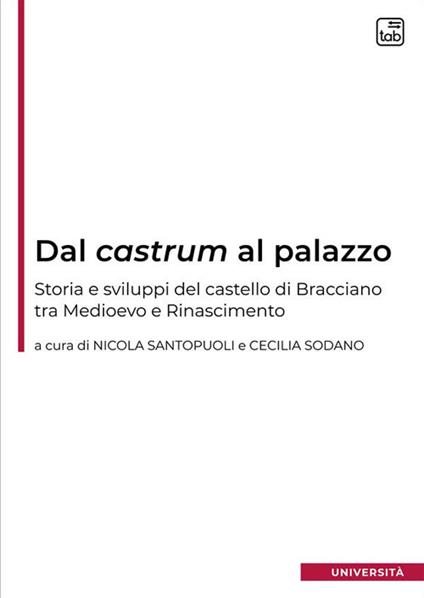Dal castrum al palazzo. Storia e sviluppi del castello di Bracciano tra Medioevo e Rinascimento. Ediz. integrale - copertina