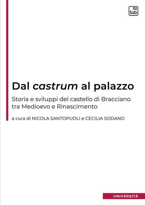 Dal castrum al palazzo. Storia e sviluppi del castello di Bracciano tra Medioevo e Rinascimento. Ediz. integrale - copertina
