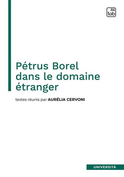 Pétrus Borel dans le domaine étranger - copertina