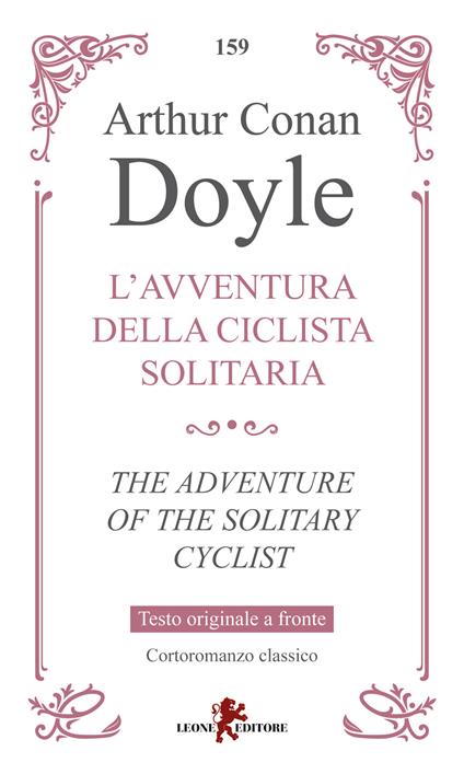 L'avventura della ciclista solitaria-The adventure of the solitary cyclist - Arthur Conan Doyle - copertina