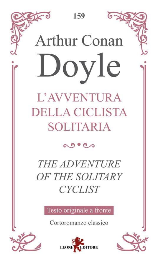 L'avventura della ciclista solitaria-The adventure of the solitary cyclist - Arthur Conan Doyle - copertina