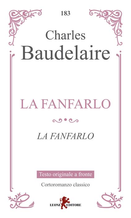 La fanfarlo. Testo francese a fronte - Charles Baudelaire - copertina