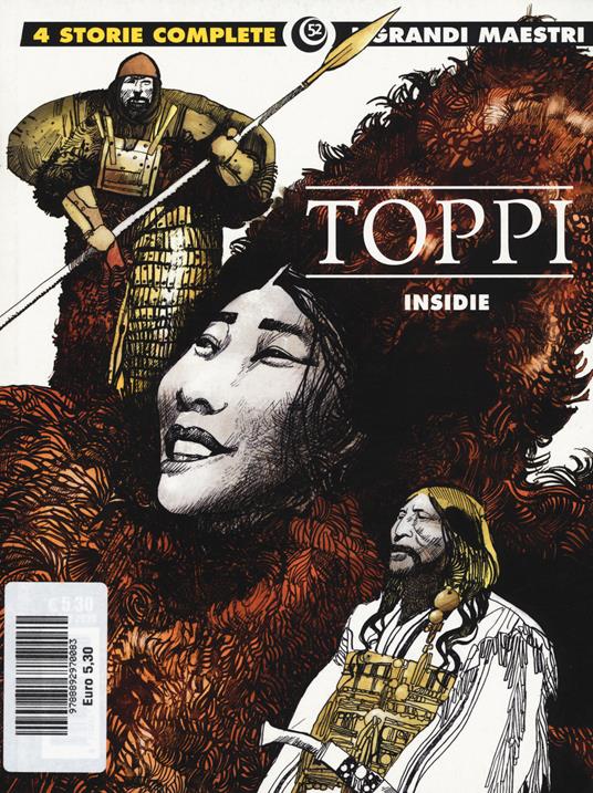 Insidie - Sergio Toppi - copertina