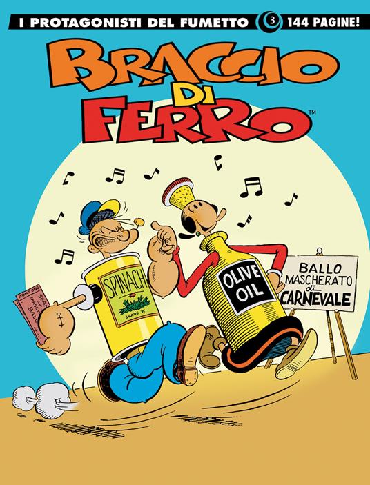 Braccio di ferro. I protagonisti del fumetto. Vol. 2 - copertina