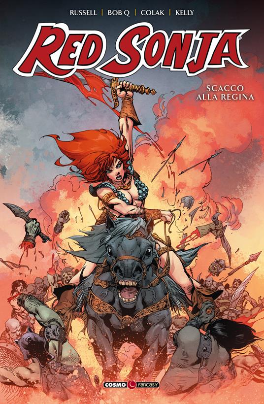 Red Sonja. Vol. 10: Scacco alla regina - Amy Chu - copertina