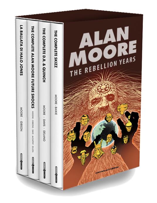 The rebellion years - Alan Moore - copertina