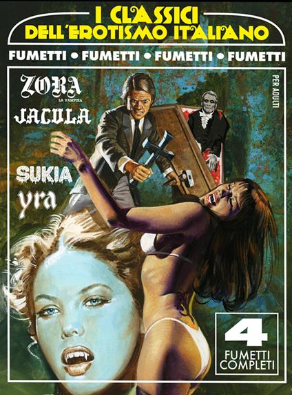 I classici dell'erotismo italiano. Vol. 1-4 - copertina