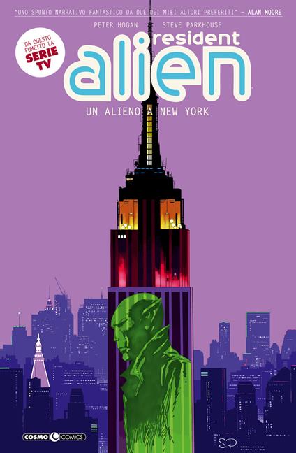 Resident alien. Vol. 3: Un alieno a New York - Peter Hogan,Steve Parkhouse - copertina