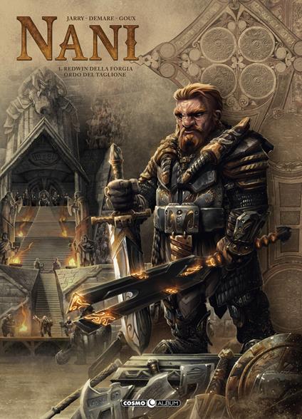 Nani. Vol. 1: Redwin della forgia-Ordo del taglione - Nicolas Jarry - copertina