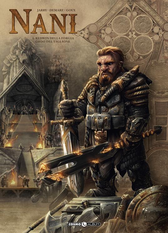 Nani. Vol. 1: Redwin della forgia-Ordo del taglione - Nicolas Jarry - copertina