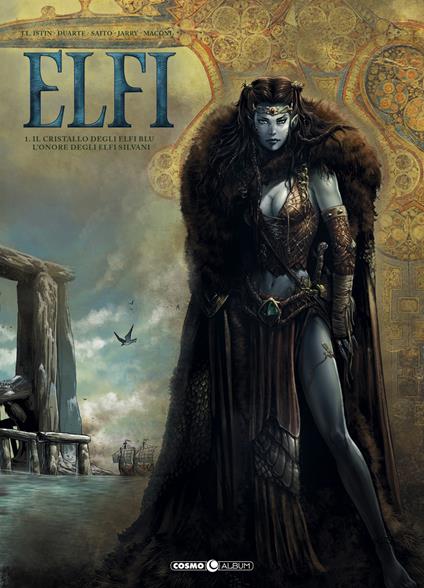 Elfi. Vol. 1: Il cristallo degli elfi blu-L'onore degli elfi silvani - copertina