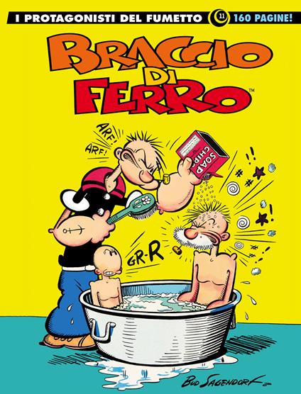 Braccio di Ferro. I protagonisti del fumetto. Vol. 11 - copertina