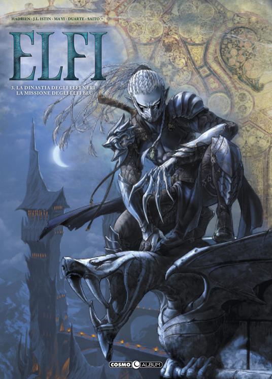 Elfi. Vol. 3: La dinastia degli elfi neri - copertina
